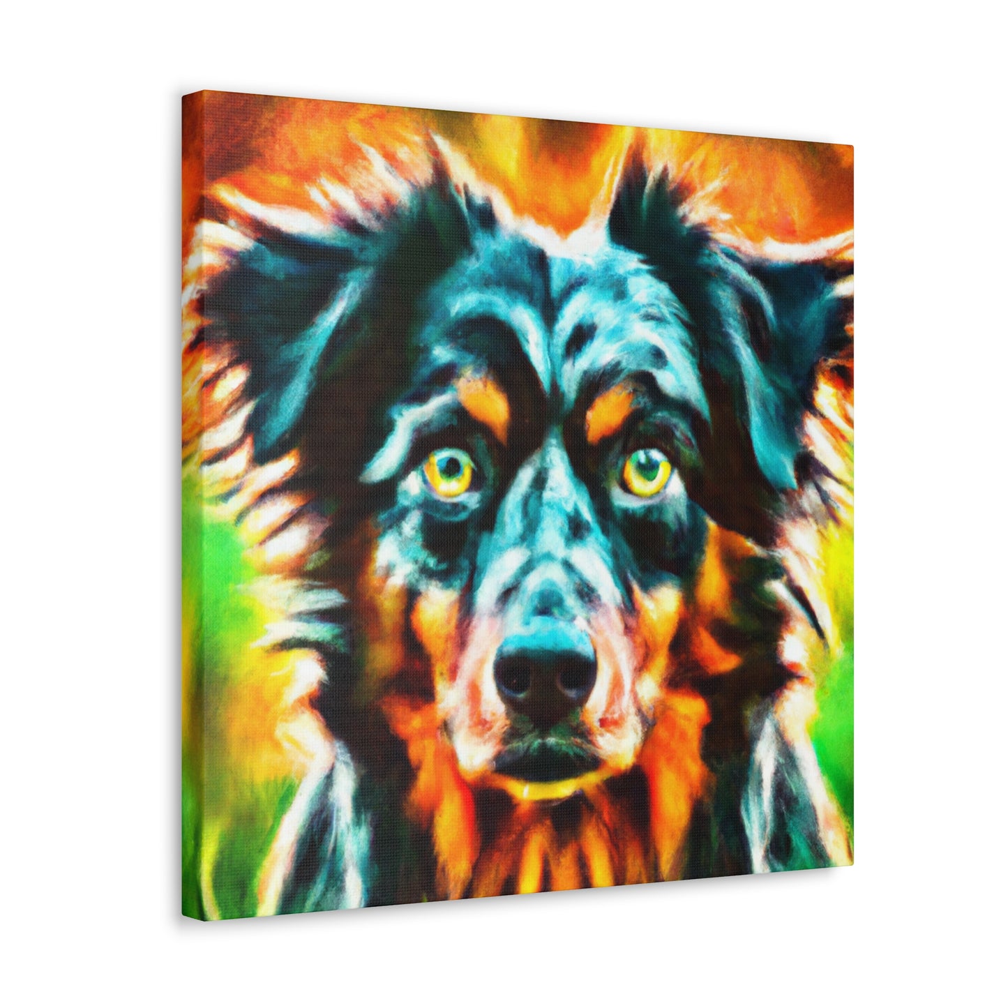 Glamorous Aussie Shepherd - Canvas