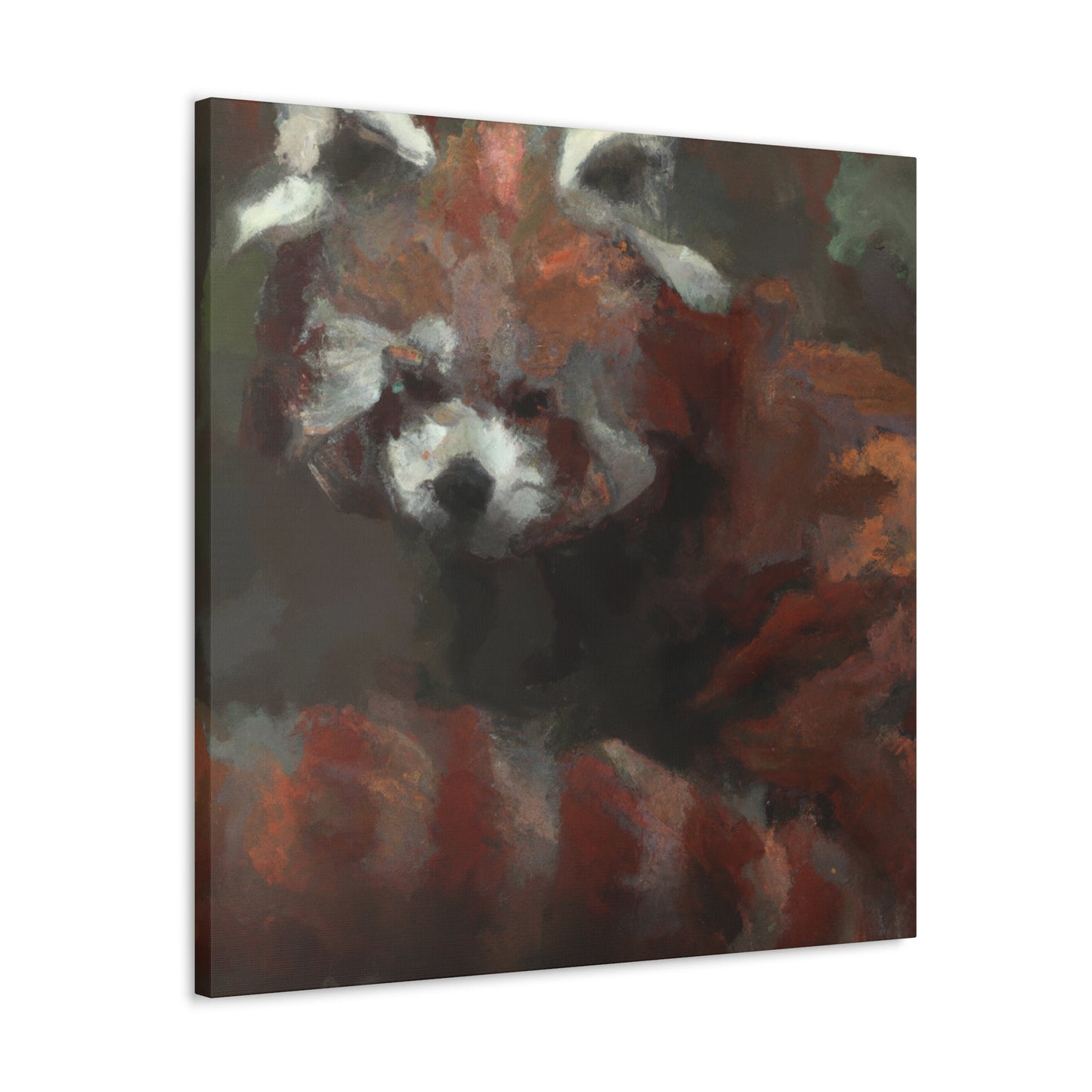 "A Red Panda Slumber" - Canvas