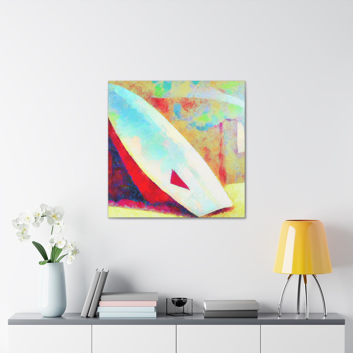 Surfboard Symphonies Wave - Canvas