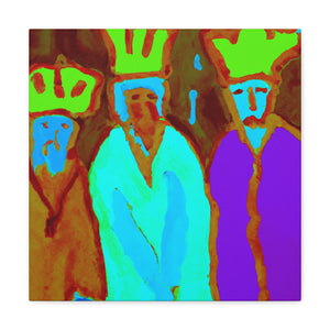 "Wise Men in Fauvism" - Canvas