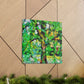 Oak Tree in Abstraction - Canvas