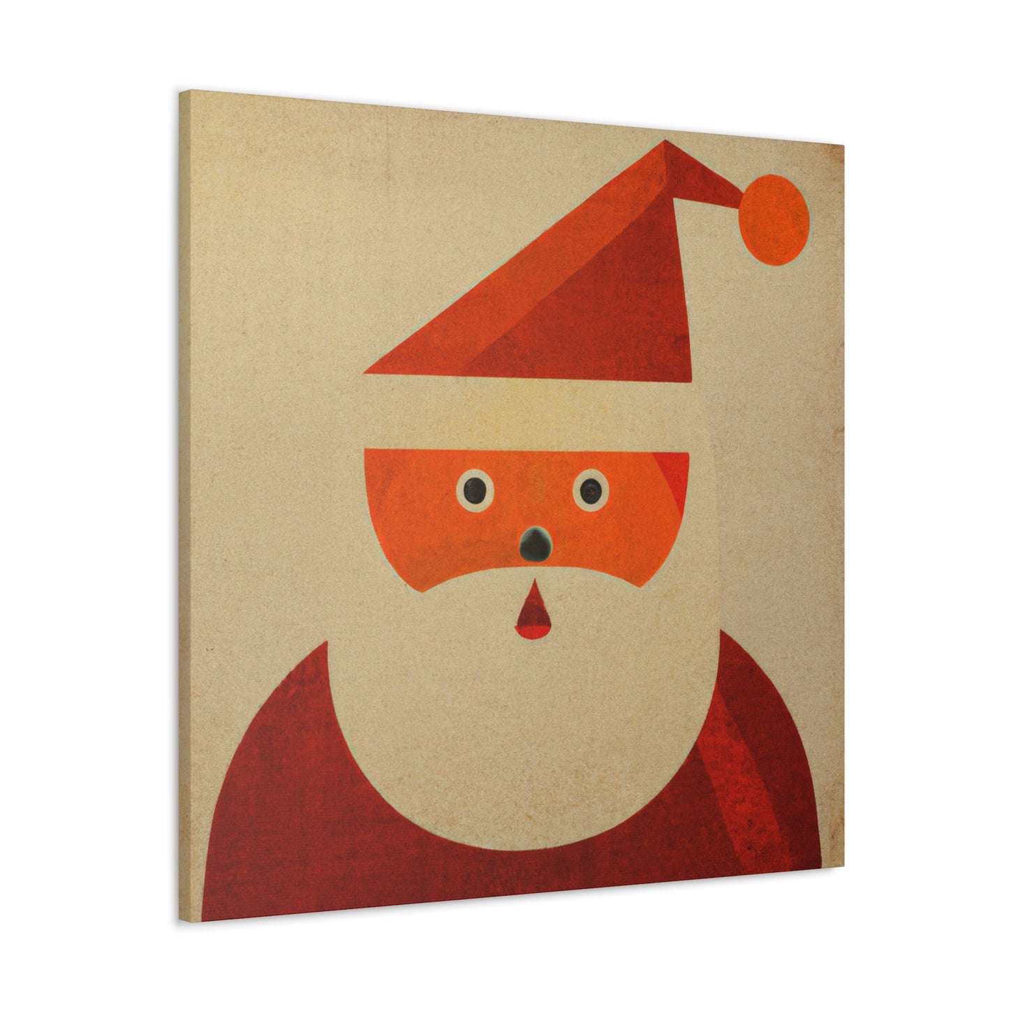 Santa in Art Deco - Canvas