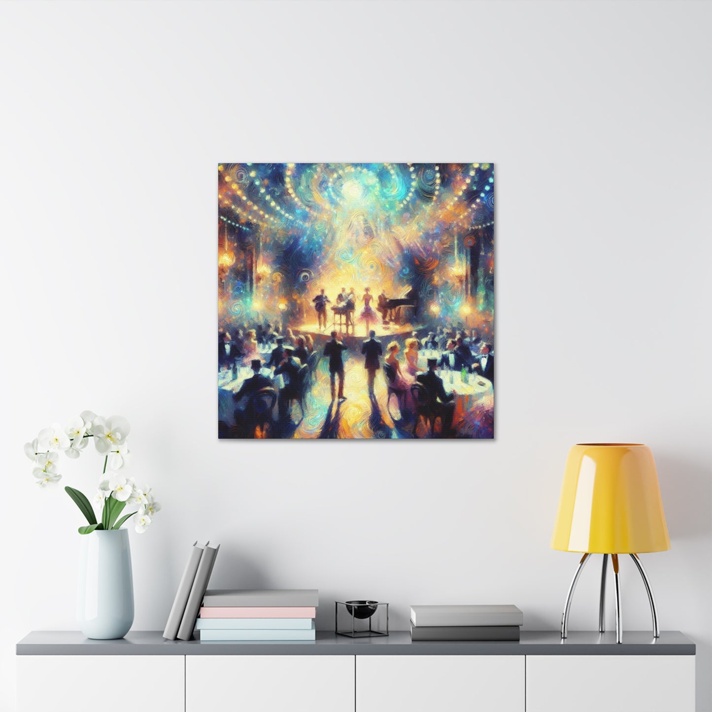 Whimsical Cabaret Escapades - Canvas