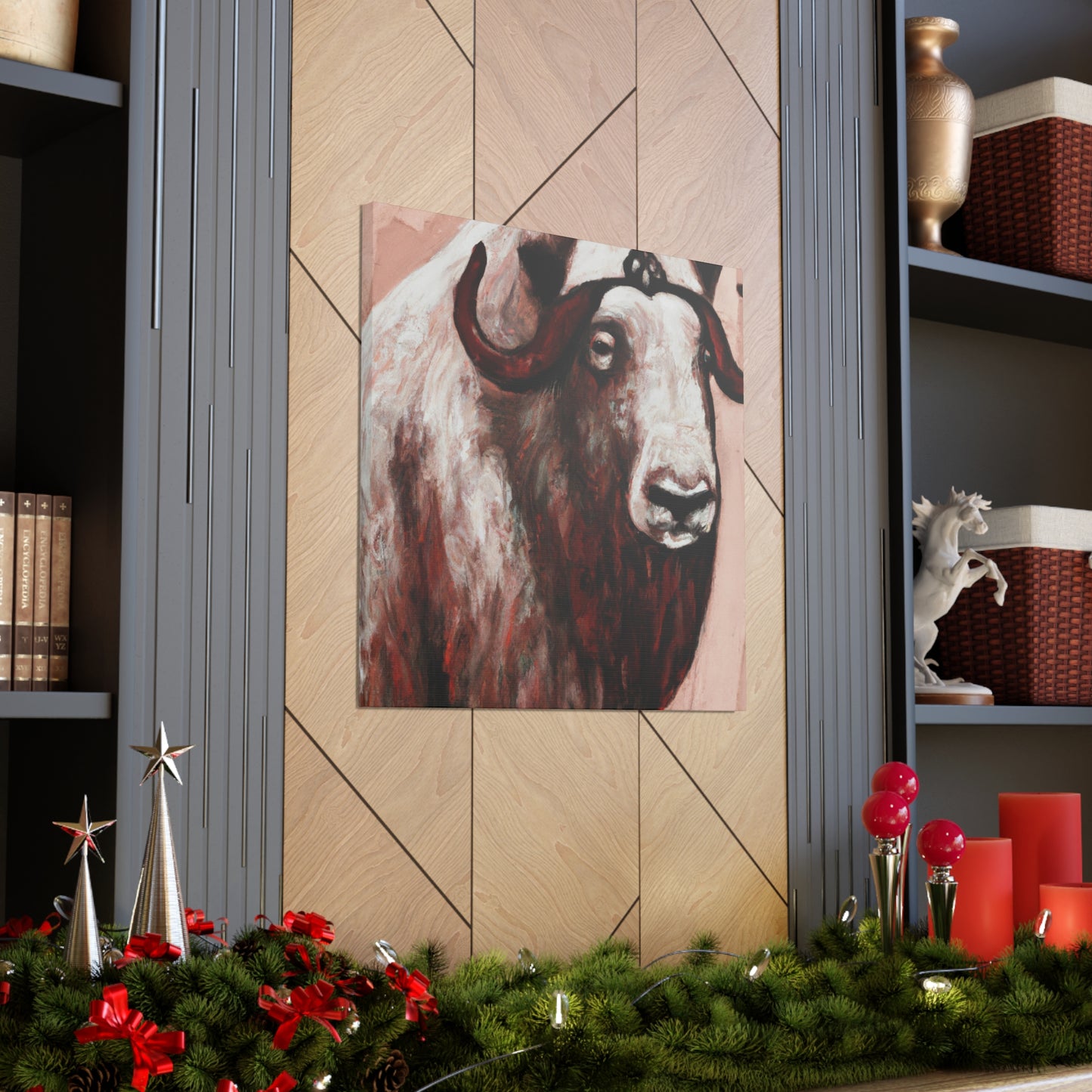 Musk Ox Splendor. - Canvas