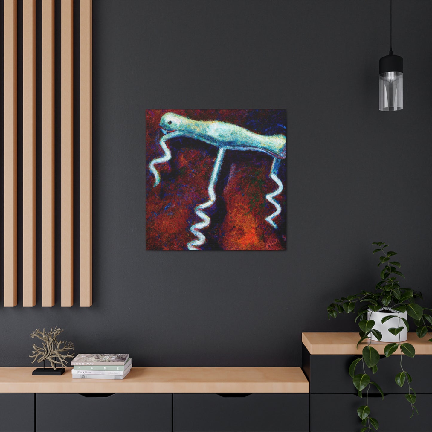 "Corkscrew Dance Divine" - Canvas