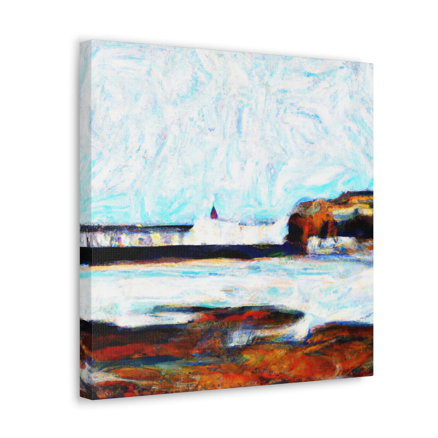 Seawall Expressionism Magic - Canvas