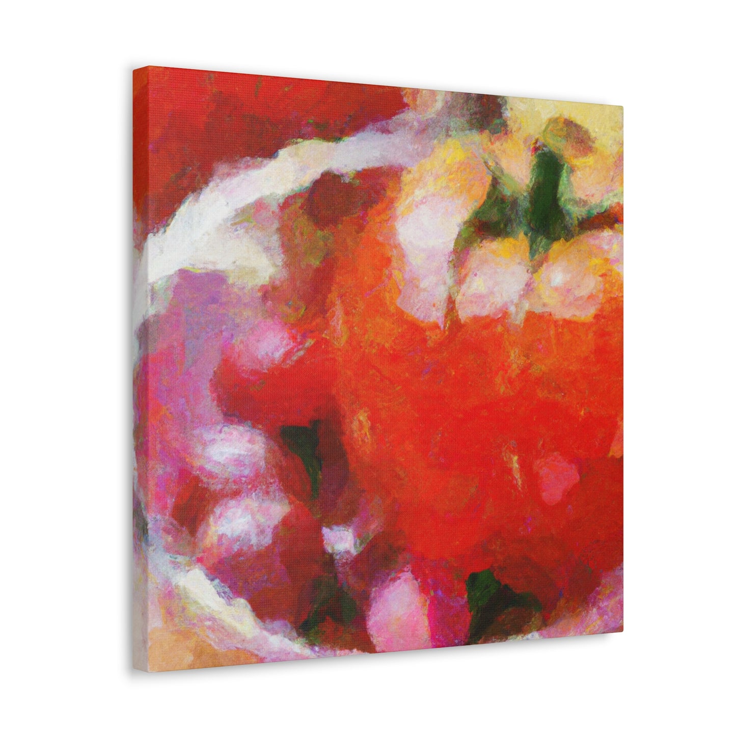 Tomato in Impasto - Canvas