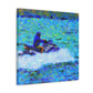 "Jet Skiing Impressionism" - Canvas