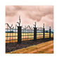 "The Barnyard Barrier" - Canvas