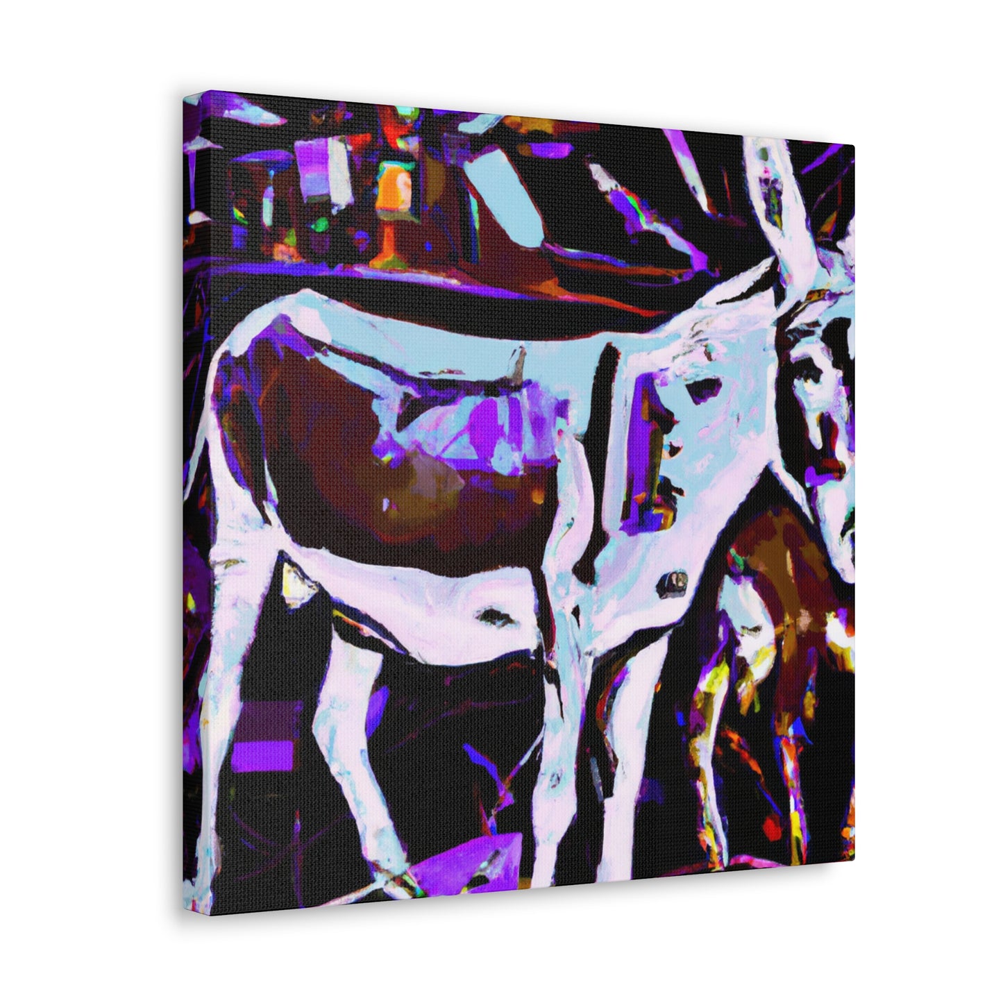 Donkey's Expressionistic Dream - Canvas