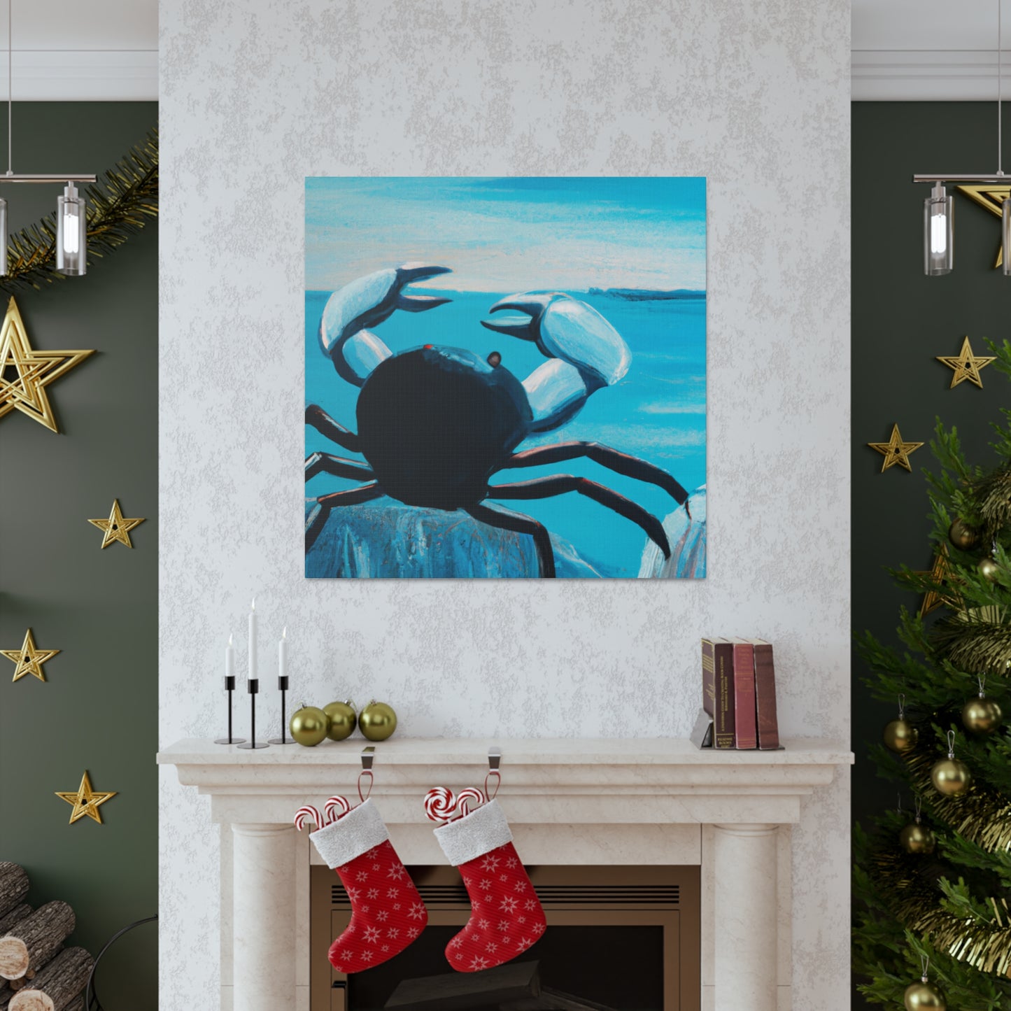 Crab Surreal Dreamscape - Canvas