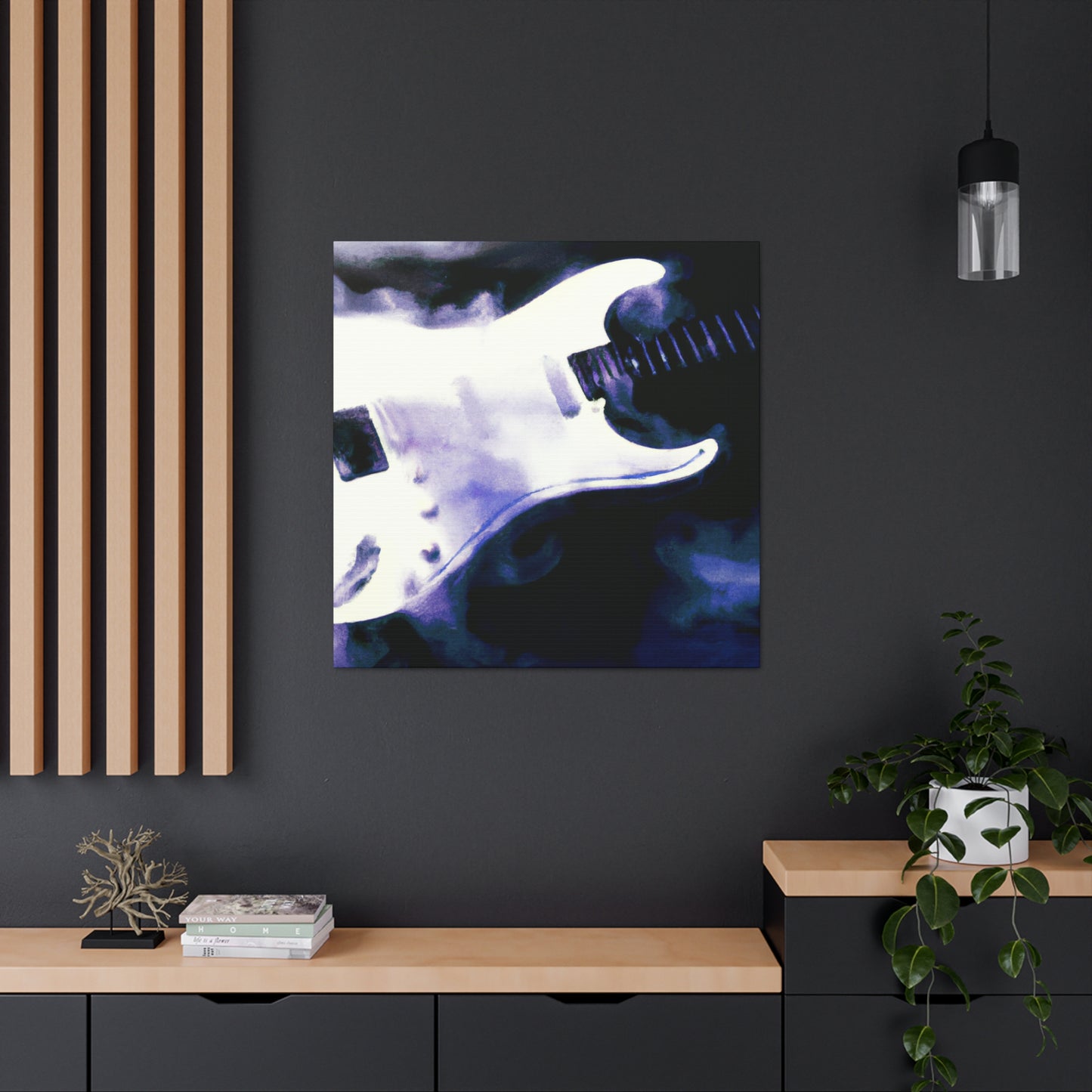 Electric Guitar Evolution - Canvas