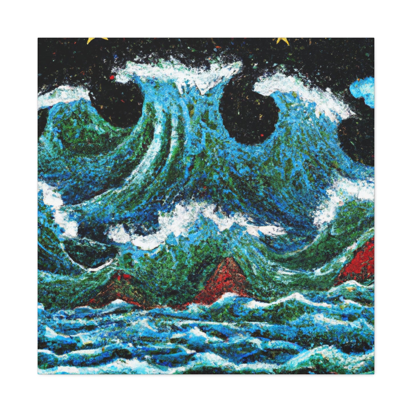 "Ocean's Exhilaration" - Canvas