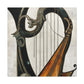 The Harp's Discordance - Canvas