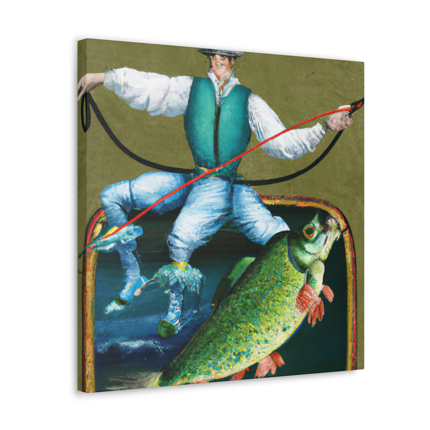 Fly Fishing Reverie - Canvas