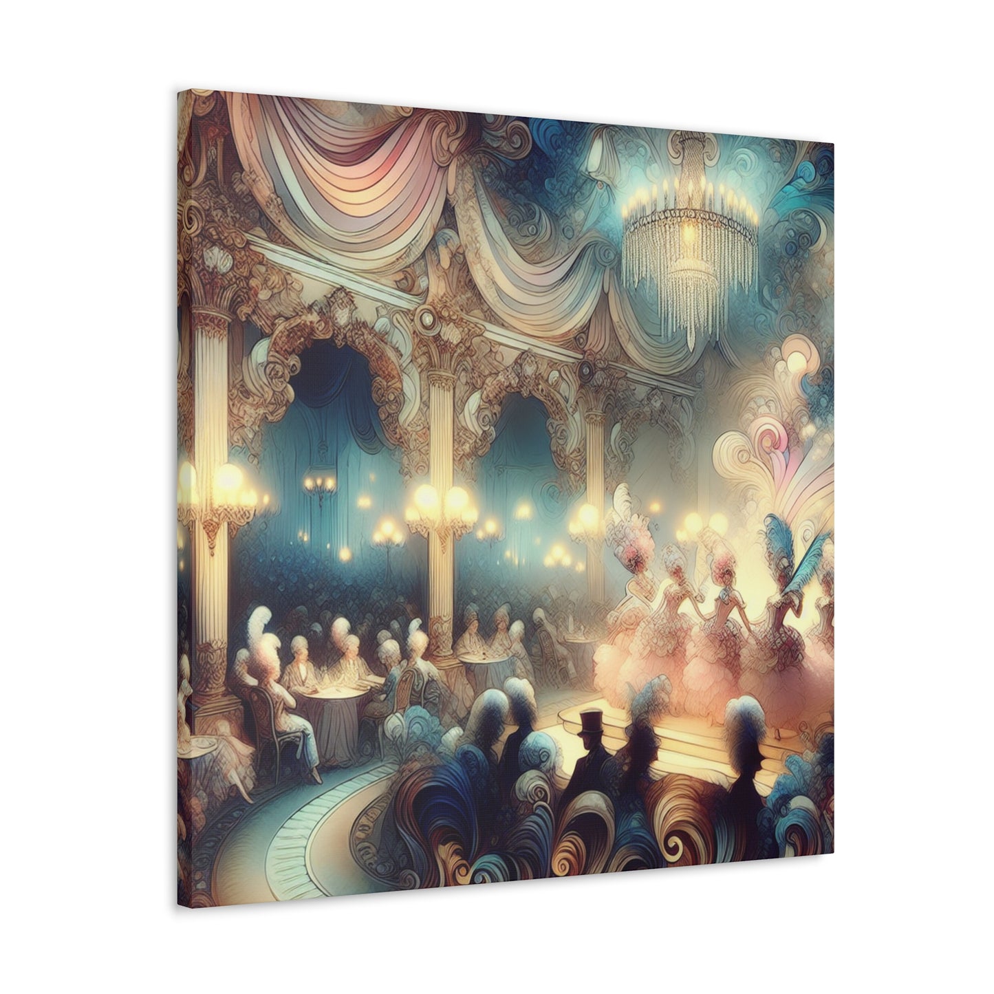 "Dazzling Cabaret Extravaganza" - Canvas