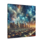 "Luminous City Dreams" - Canvas