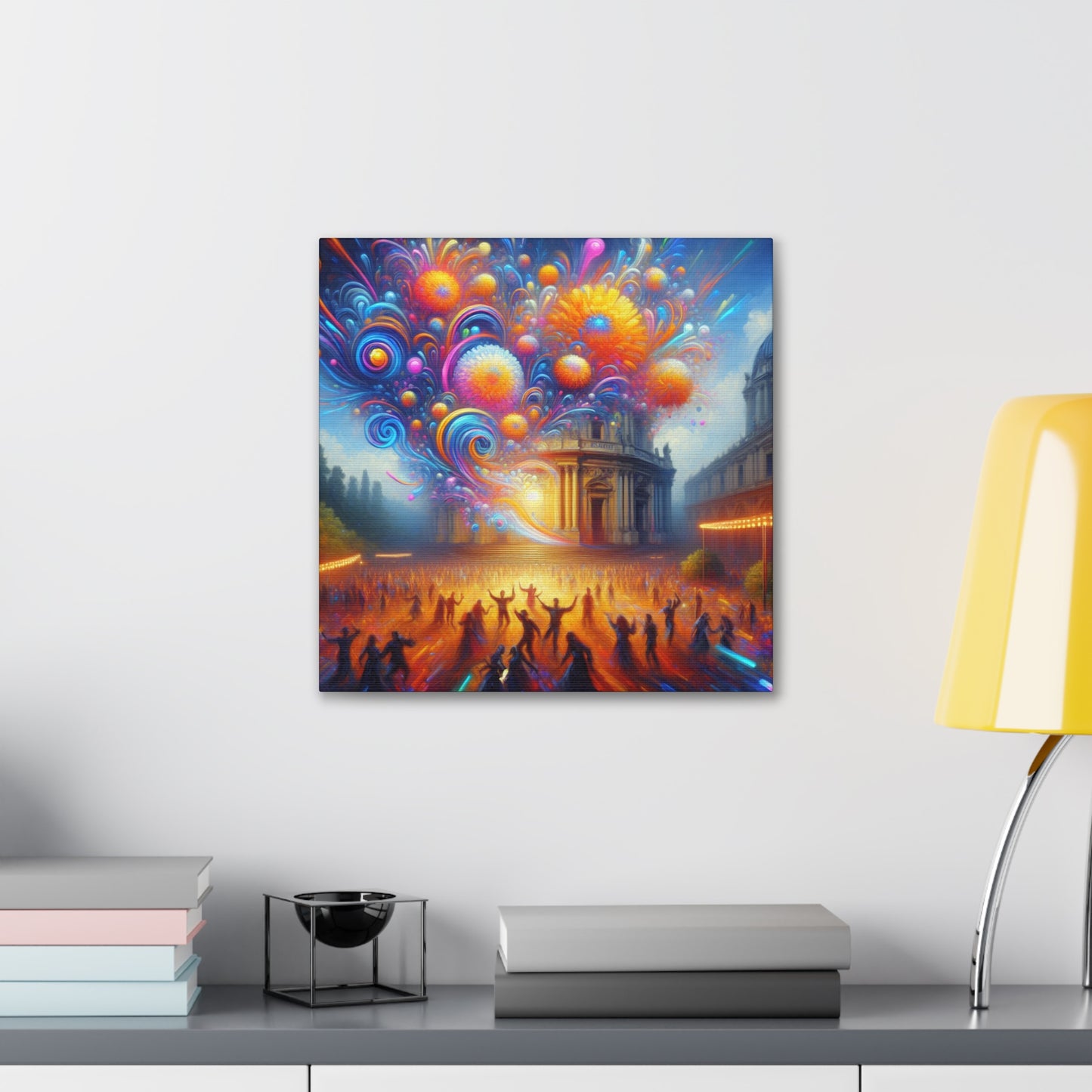 "Dancing Amidst Opulent Serenity" - Canvas