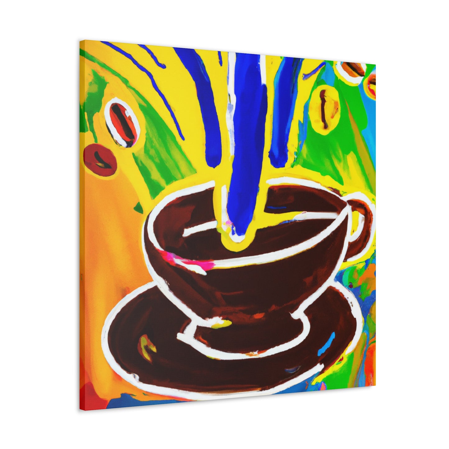 Coffee in Pop Art - Canvas