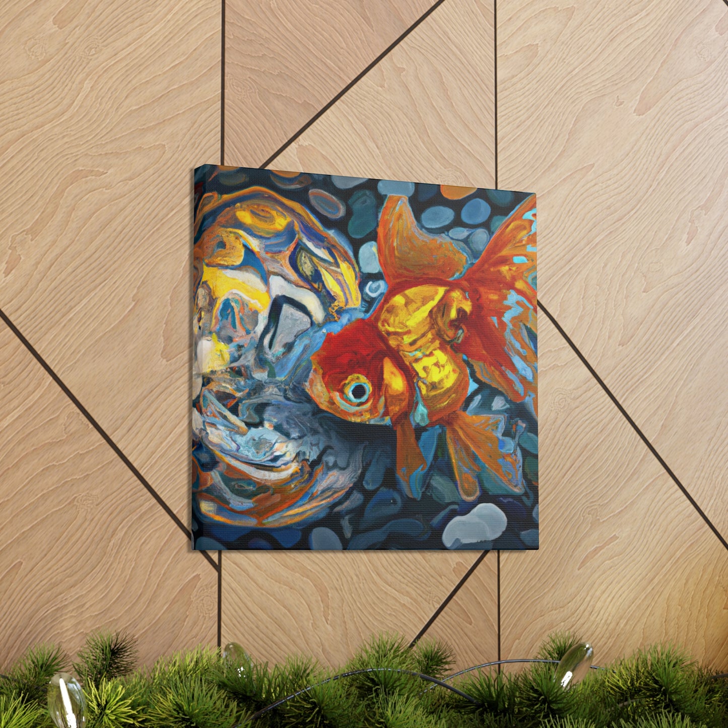 Goldfish in Dreamscape - Canvas