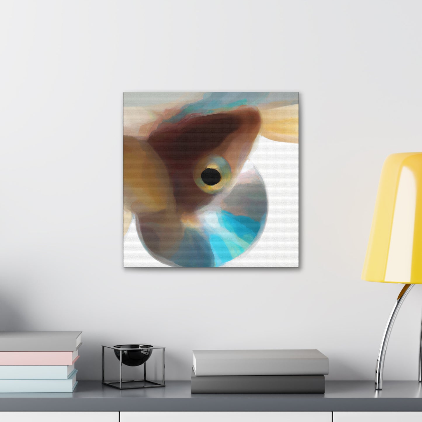 Guppies in Sunrise. - Canvas