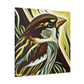 House Sparrow in Bloom - Canvas