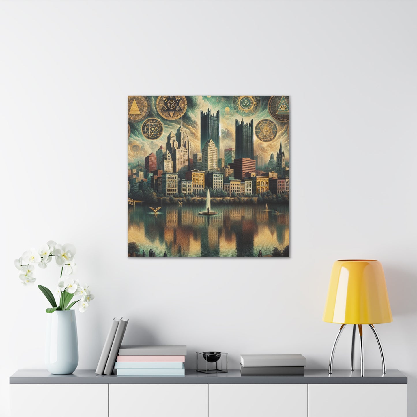 "Steel City Serenity" - Canvas