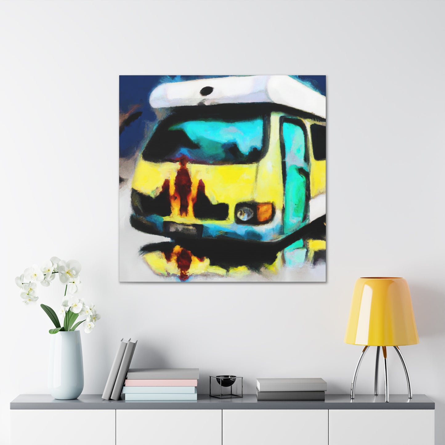 Camper Van Surrealism - Canvas