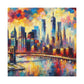 "Enchanting Melodies of Manhattan" - Canvas