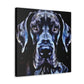 Great Dane in Deco. - Canvas