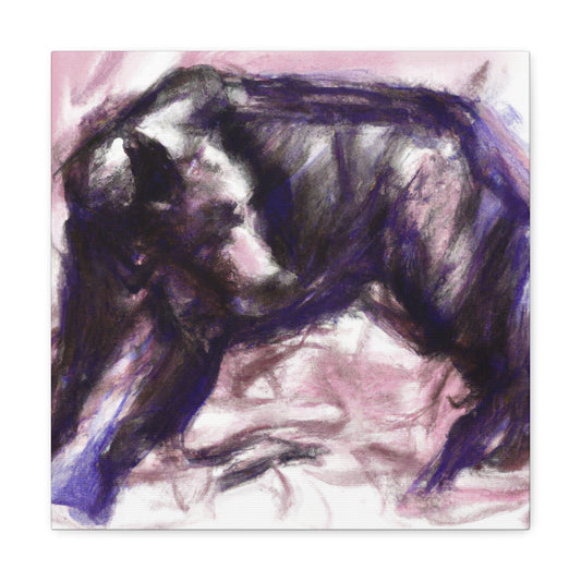 "Bear in Impressionism" - Canvas