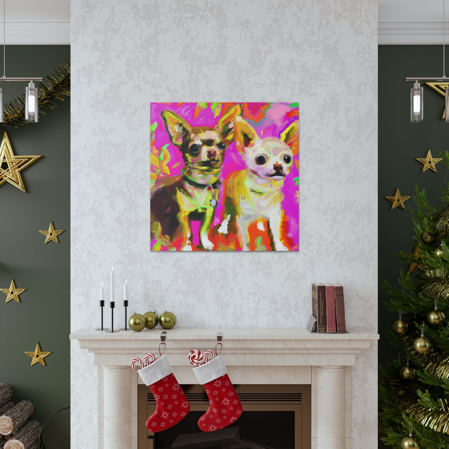 Chihuahua Impressionism - Canvas