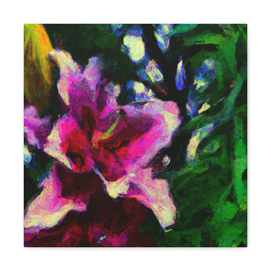 "Lily in Bloom 1940s" - Canvas