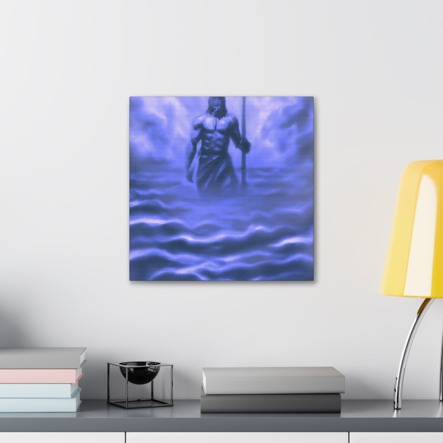 Poseidon's Ocean Majesty - Canvas