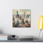 "Serene Simplicity: Austintopia Unveiled" - Canvas