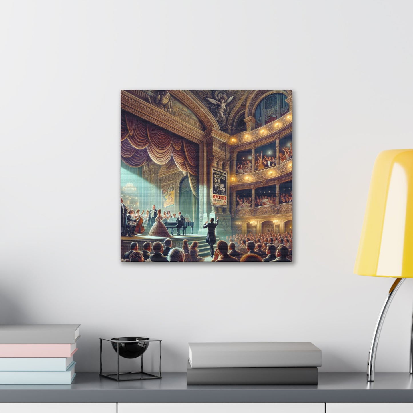 Enchanted Operatic Reverie - Canvas