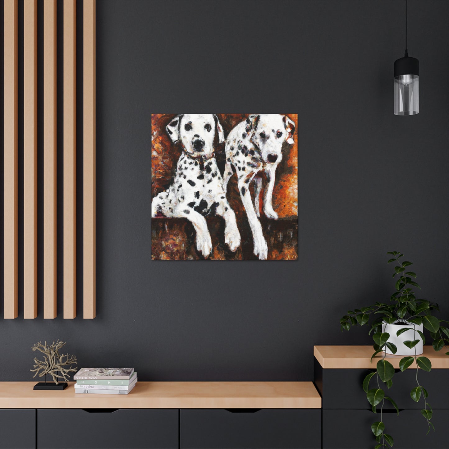 Dalmatian Dreamscape - Canvas