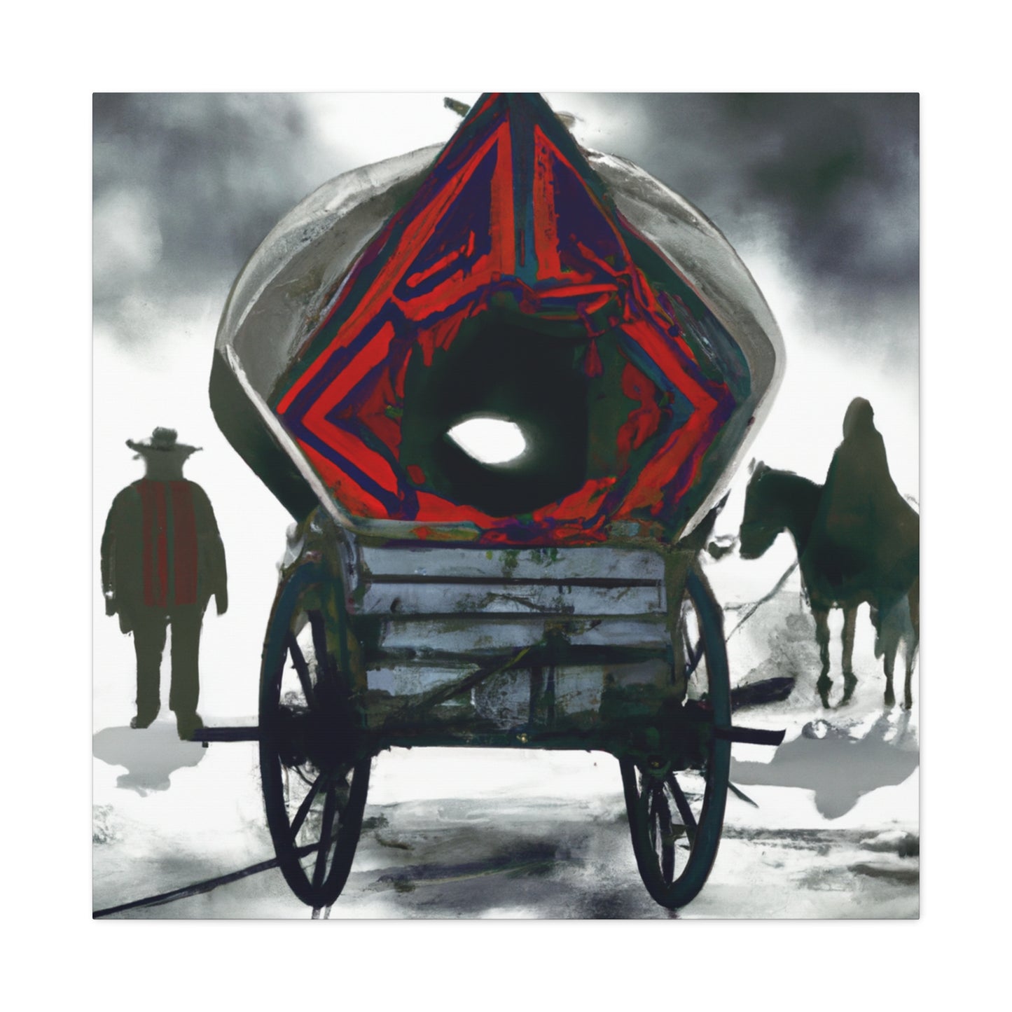 Chuck Wagon Luminosity - Canvas