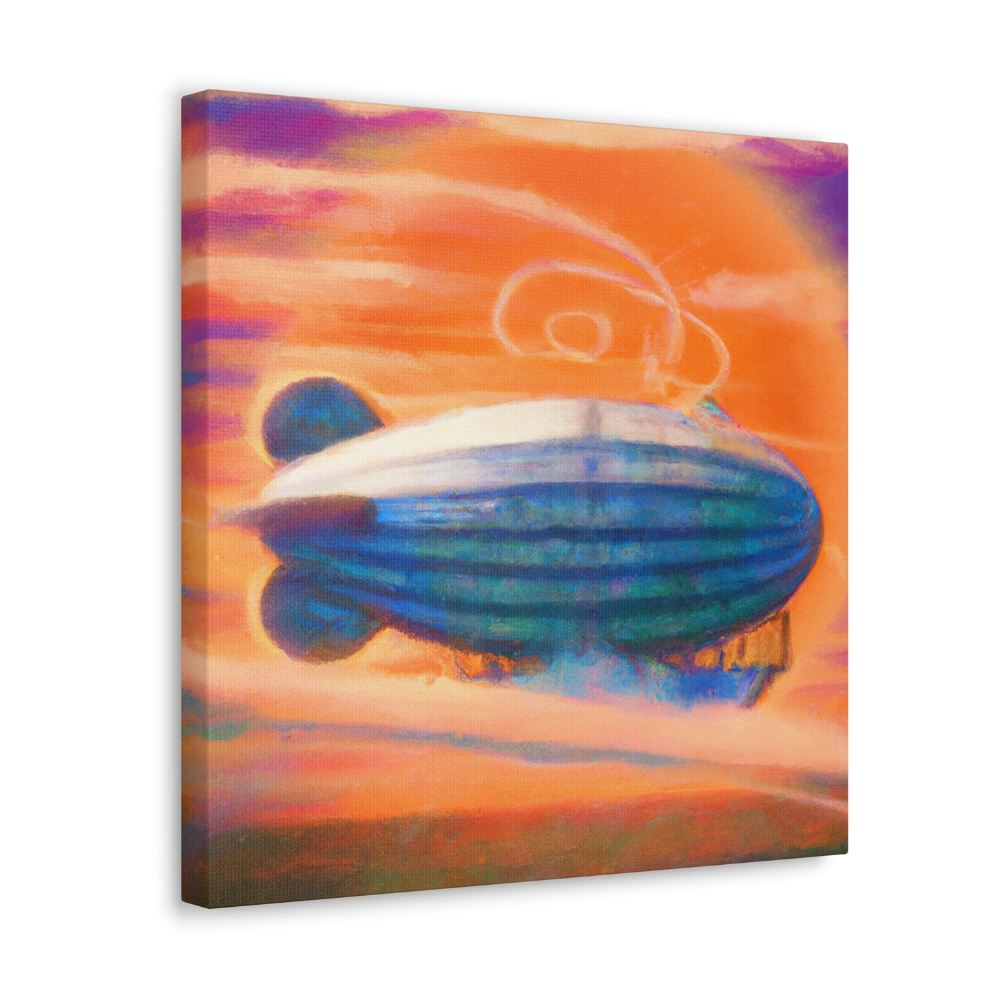 "Aeronautic Grandeur Scene" - Canvas