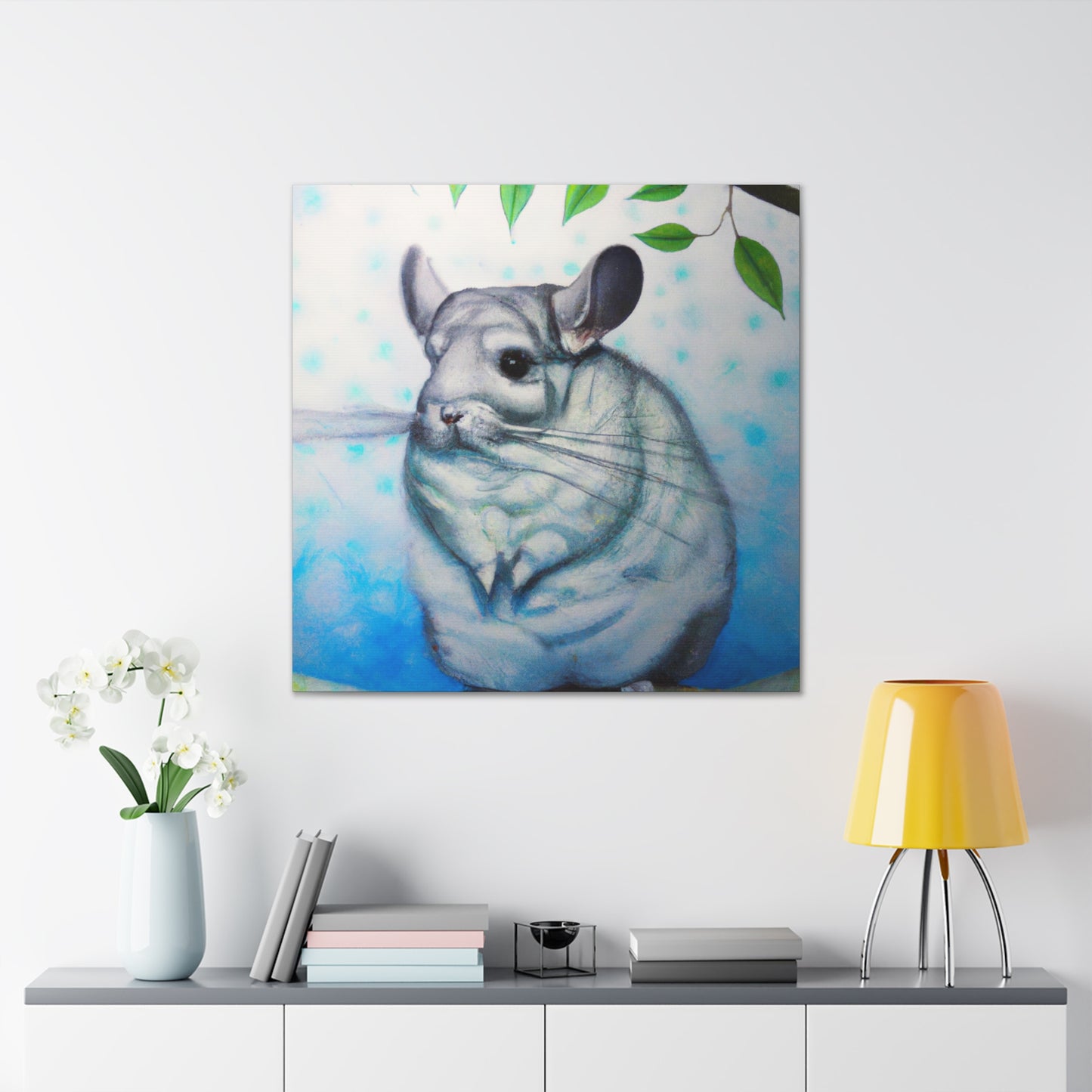 "Chinchilla in a Dream" - Canvas