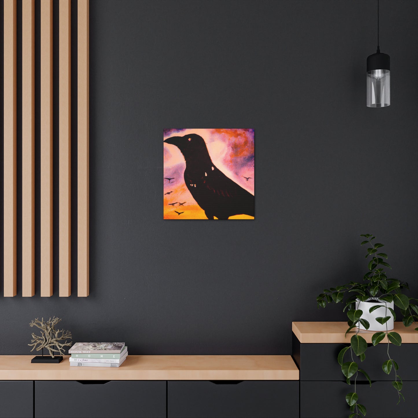 American Crow Glory - Canvas