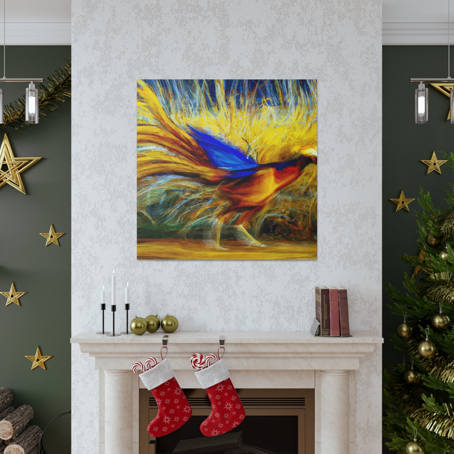 Golden Pheasant Splendor - Canvas