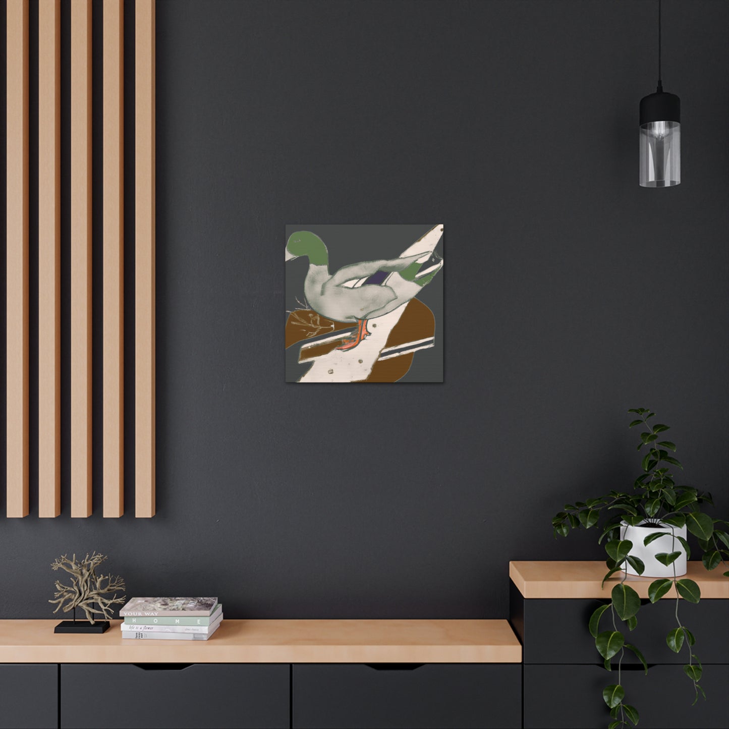 Mallard Duck Dreamscape - Canvas