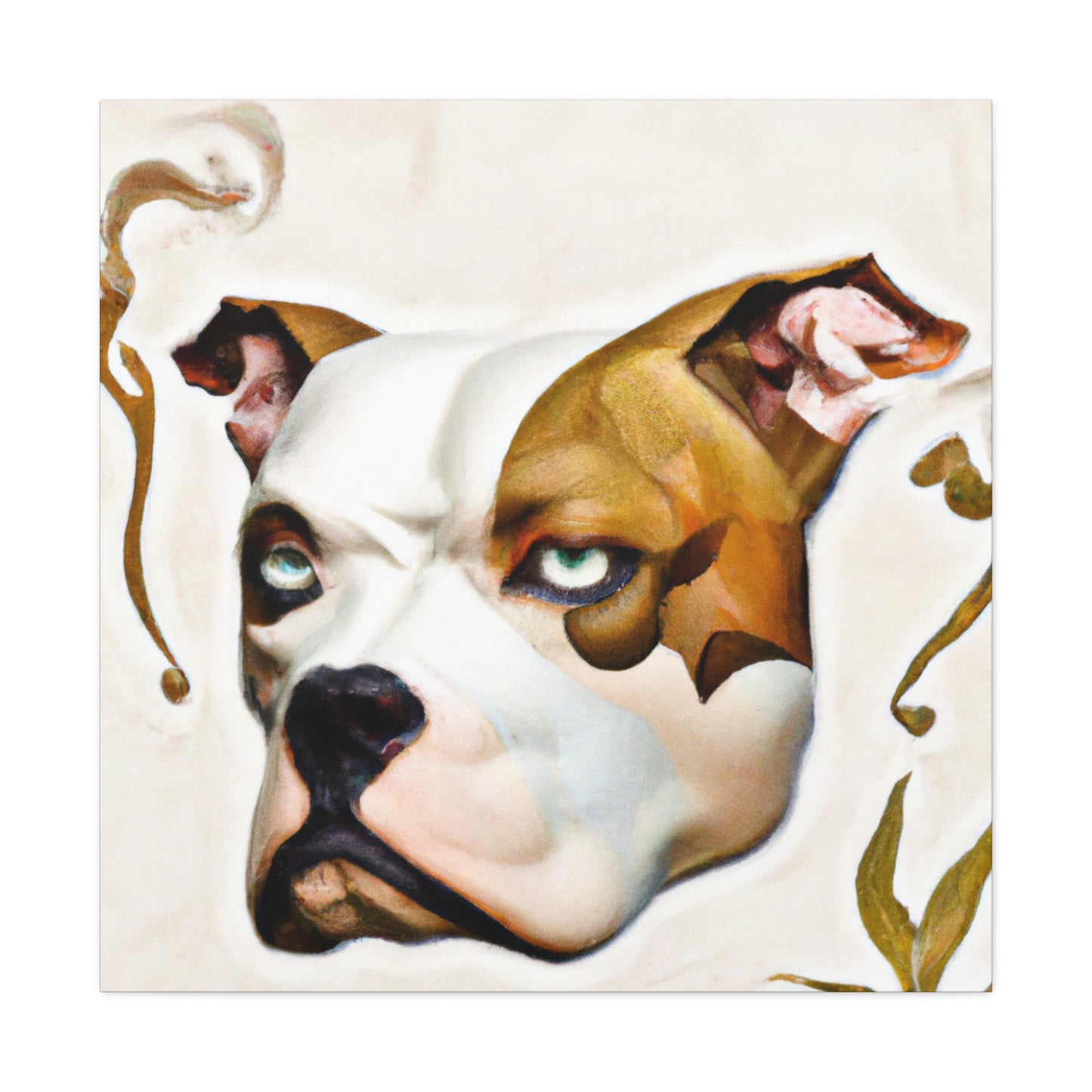 "American Bulldog Splendor" - Canvas