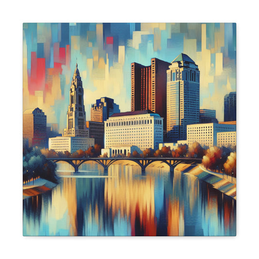 "Modern City Explorations" - Canvas