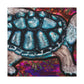 "Tortoise in Art Nouveau" - Canvas