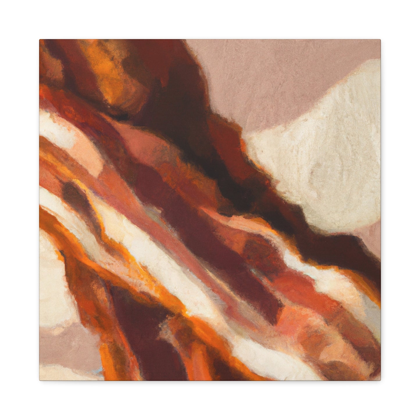 Bacon in Abstract Form - Canvas