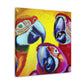 "Macaws in Wonderland" - Canvas