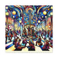 Enchanting Street Musicians - Canvas