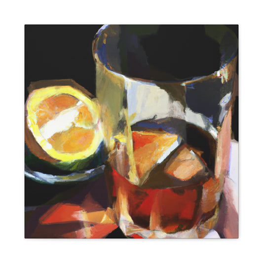 Drinking Impressions Abound - Canvas